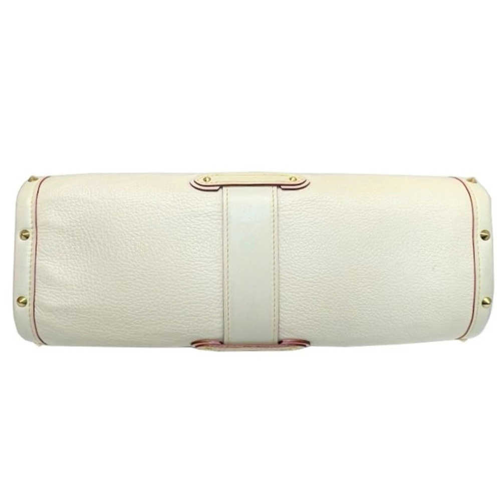 Louis Vuitton Ivory Handbag Suhali Ingenieux White